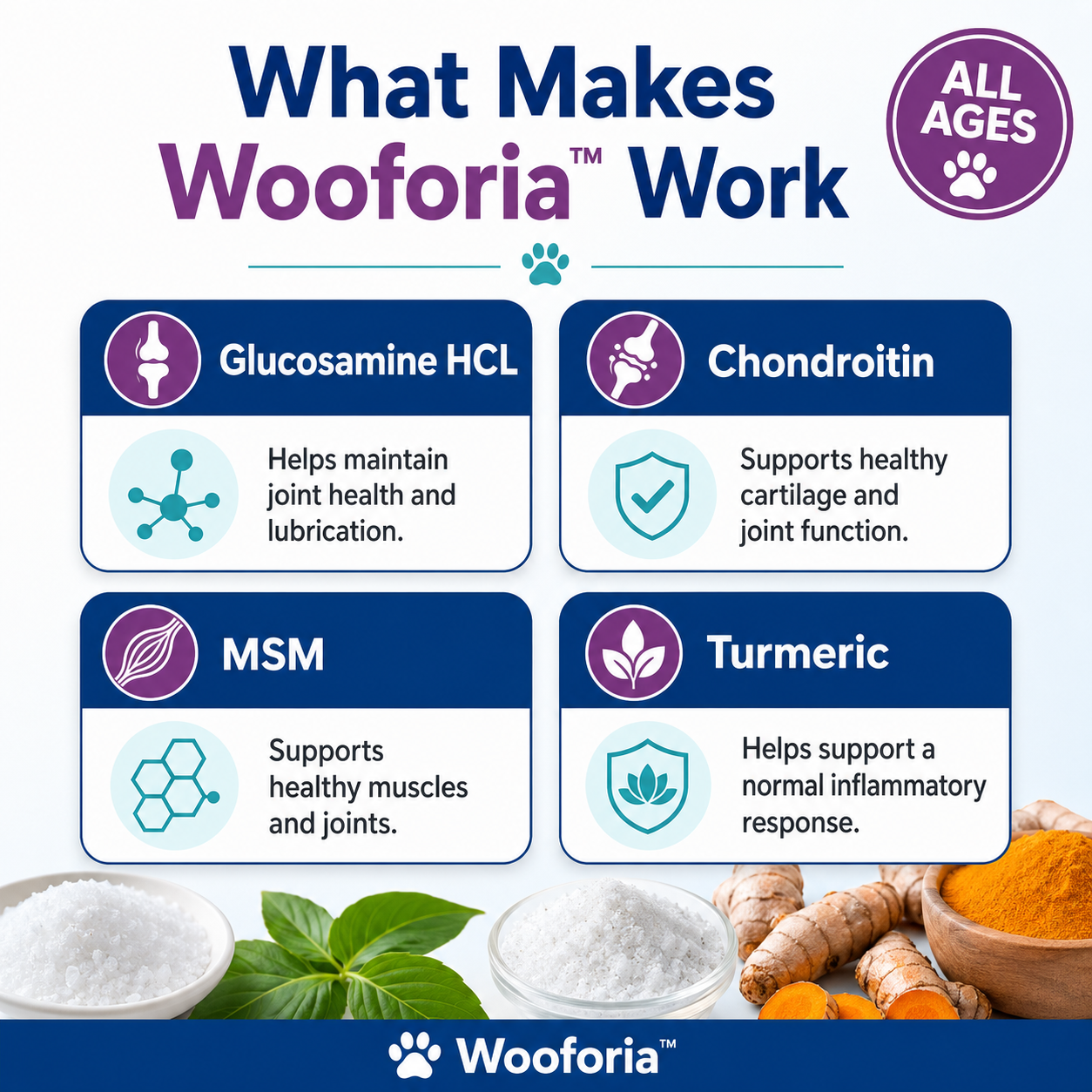 Wooforia™ Senior Advanced Hip & Joint Bites for Dogs